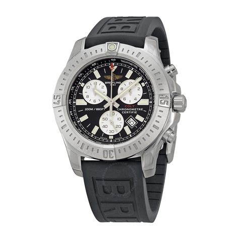 ebay breitling colt rubber strap|Breitling Colt Men's Black Watch with Rubber Strap .